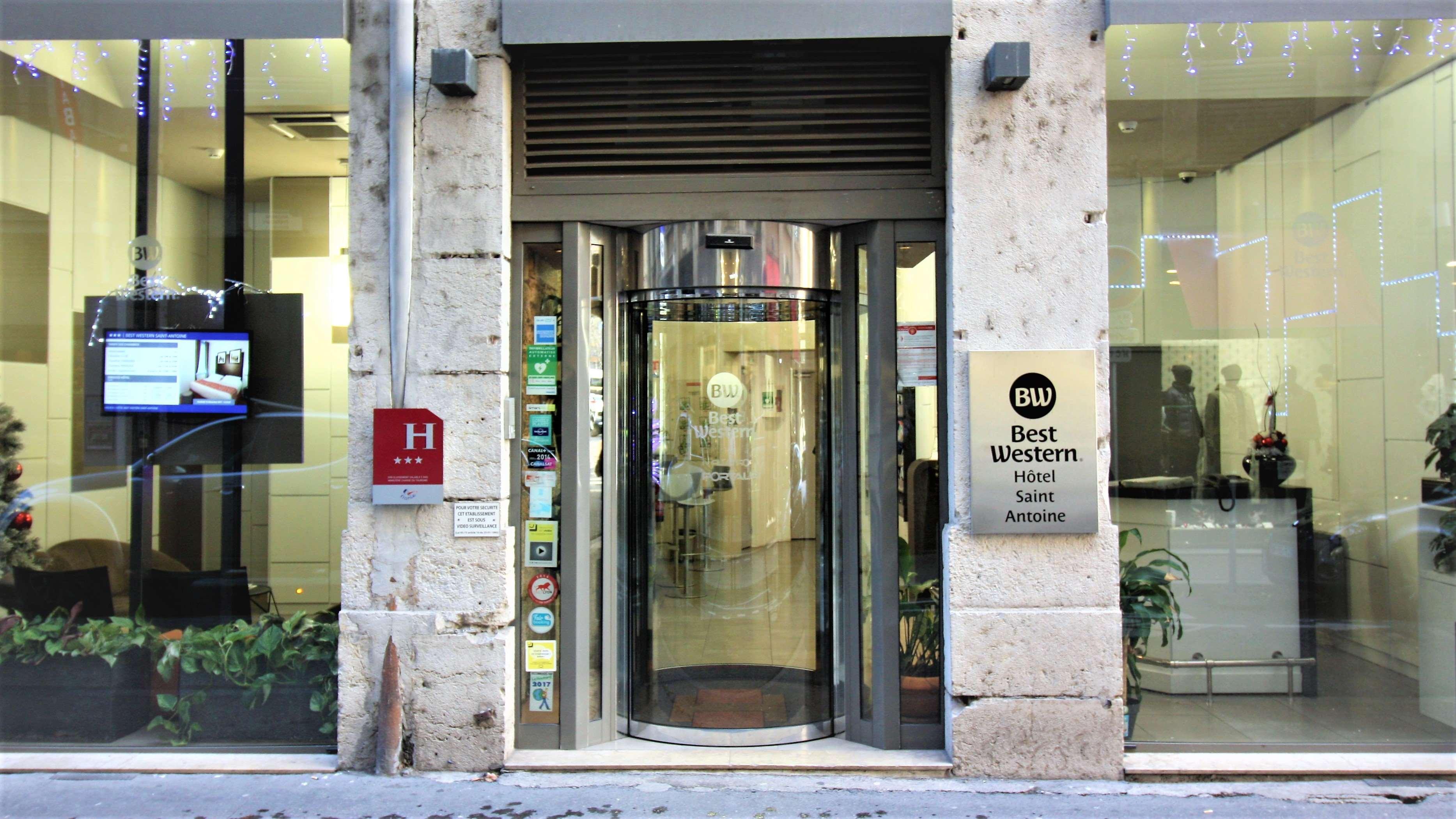 Best Western Lyon Saint-Antoine Exteriér fotografie