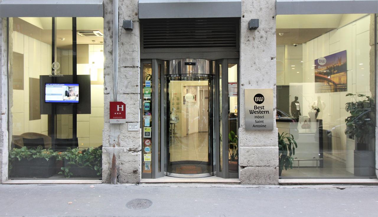 Best Western Lyon Saint-Antoine Exteriér fotografie